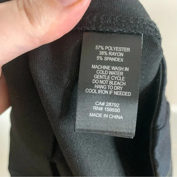 NWT Nicole Miller Wide Leg Plaid Pants M - Picture 6 of 10